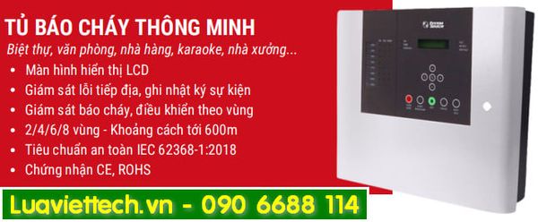  Tủ báo cháy thông minh Honeywell 