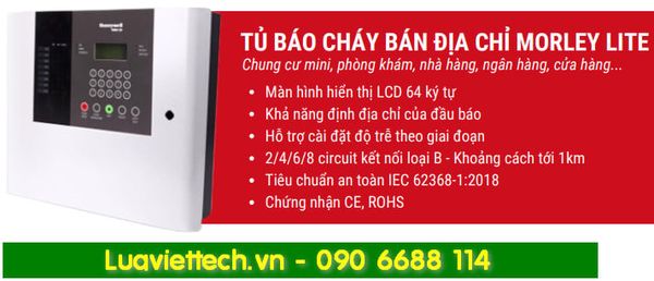  Tủ báo cháy bán địa chỉ MORLEY LITE Honeywell 