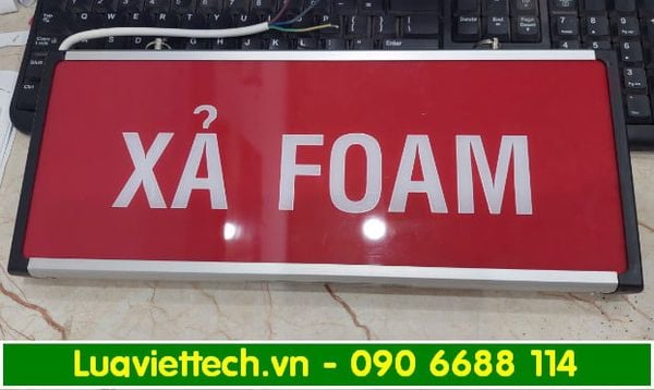  Đèn báo Xả Foam dùng với hệ thống chữa cháy foam tự động, nguồn vào 24V 