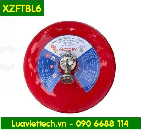  Bình chữa cháy tự động VICTORY bột 6kg XZFTBL6 