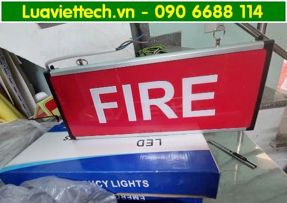  Đèn báo cháy FIRE 24V dùng với hệ thống báo cháy tự động 