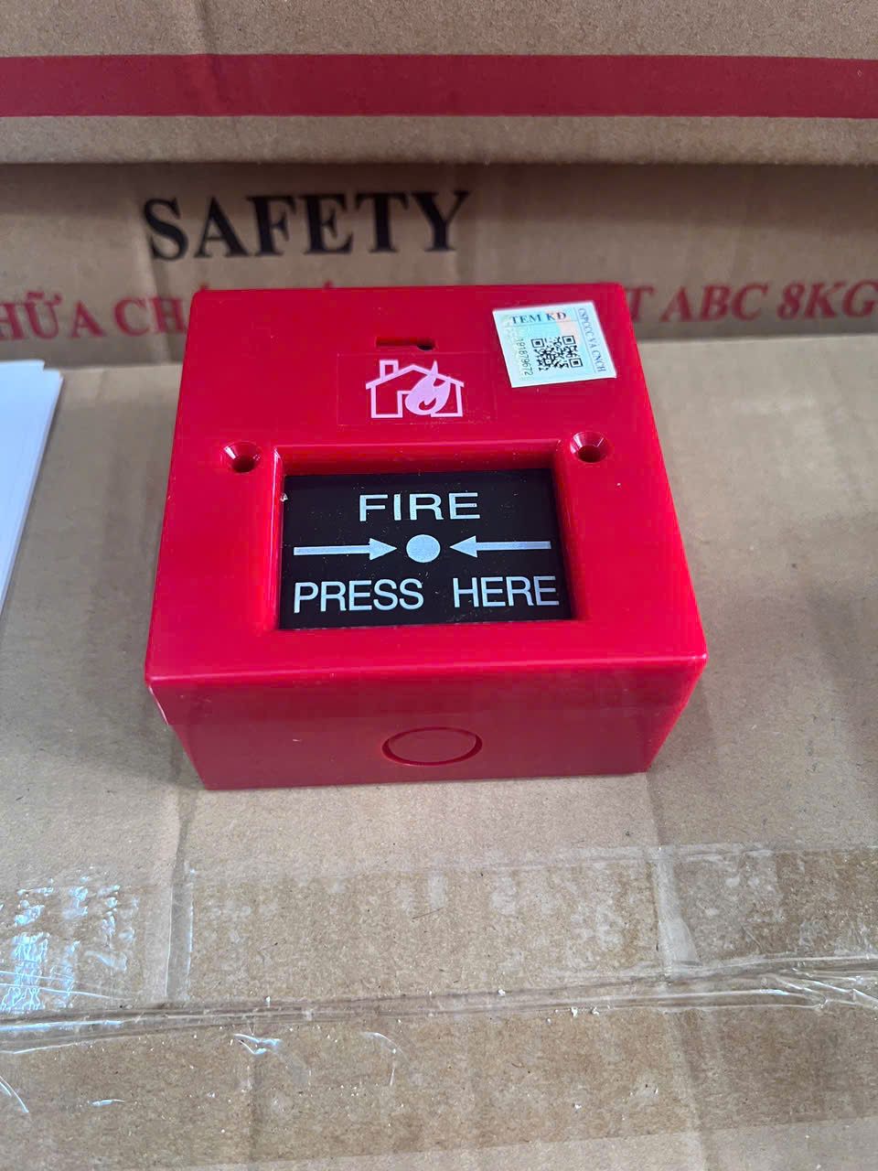  Nút nhấn báo cháy Fire Smart FSM-001 có kiểm định 