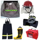  Trang phục chữa cháy NOMEX chịu được nhiệt độ 500 độ C (Quần áo, mũ, ủng, găng tay, túi đựng) 