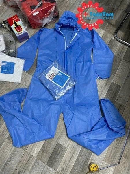  Quần áo bảo hộ vải không dệt 