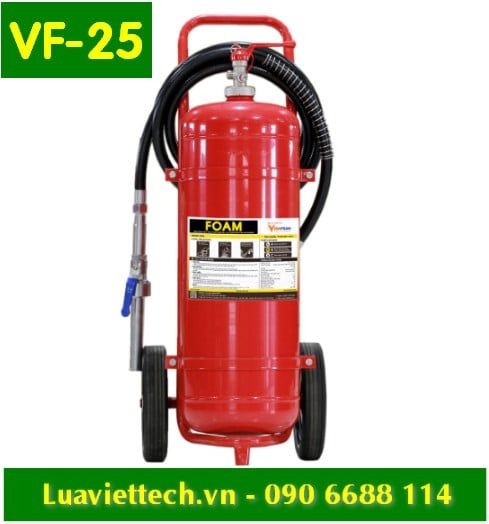  Bình chữa cháy VinaFoam bọt FOAM gốc nước VF-25 lít, có tem kiểm định 
