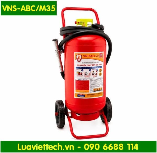  Bình chữa cháy VN-SAFECO bột ABC 35kg VNS-ABC/M35 