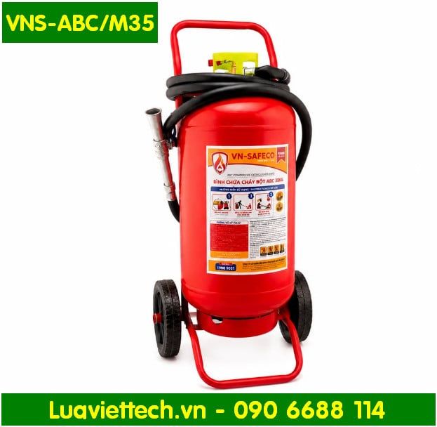  Bình chữa cháy VN-SAFECO bột ABC 35kg VNS-ABC/M35 