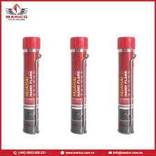  Tín hiệu đuốc cầm tay HSD 3 năm màu đỏ HUAHAI JHH-3 chứng chỉ DNV HUAHAI Trung Quốc 