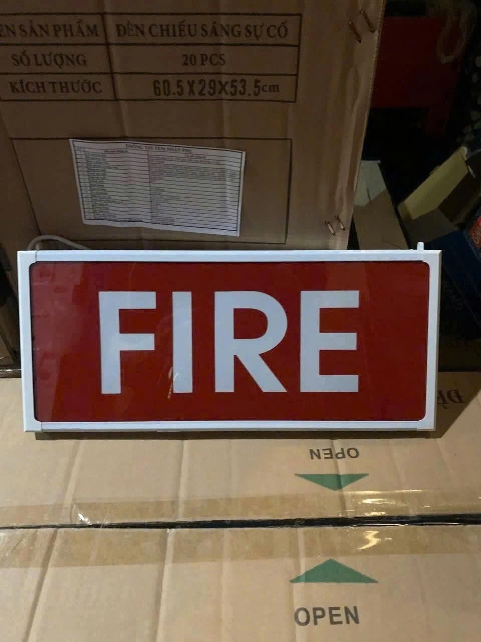  Đèn FIRE báo cháy 24V 