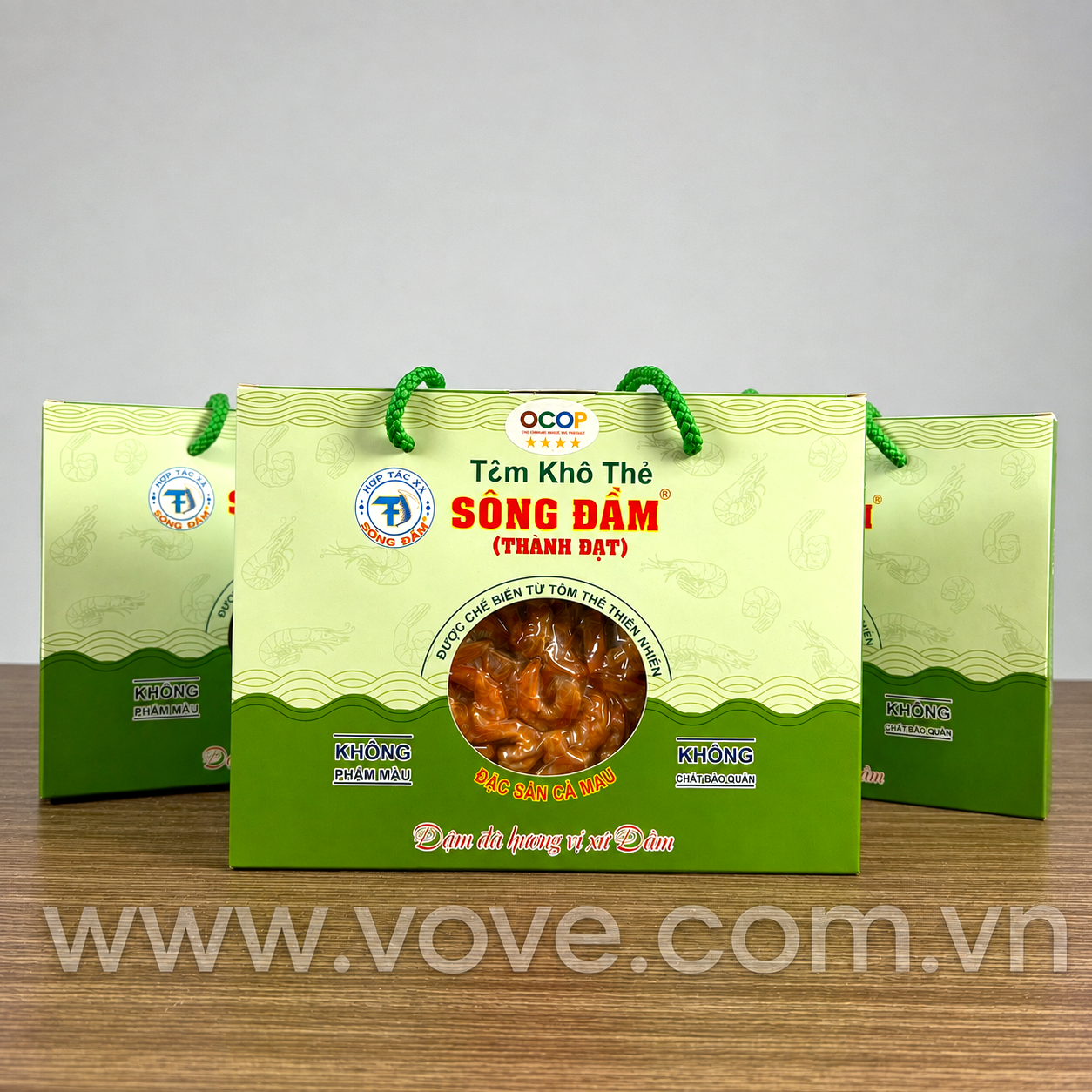 tom kho the ca mau thien nhien loai dac biet 250gr