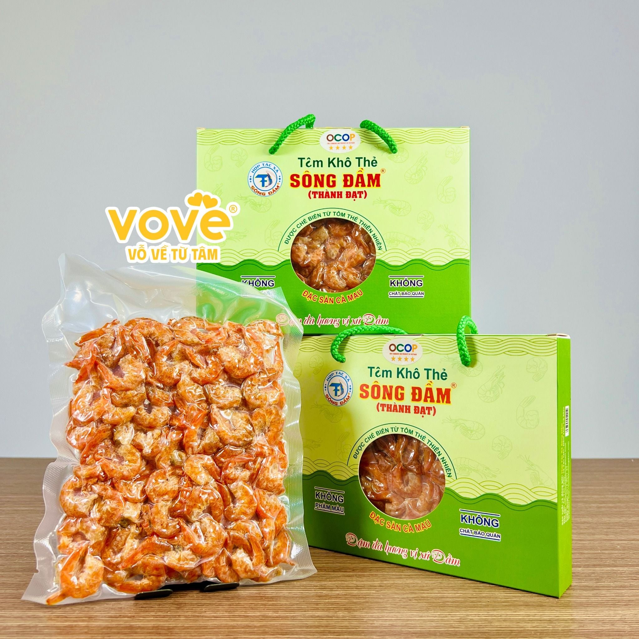 tom kho the ca mau thien nhien loai dac biet 250gr