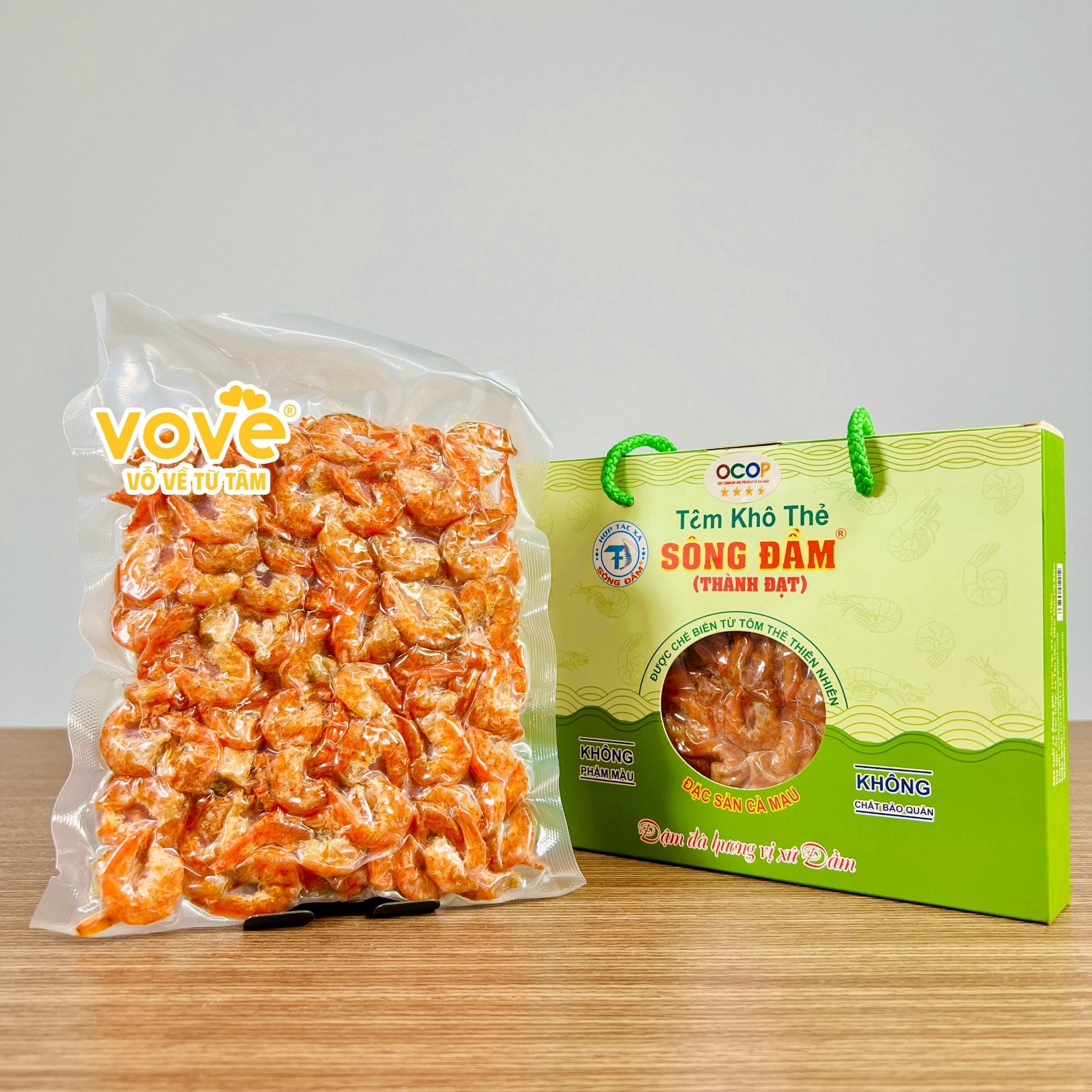 tom kho the ca mau thien nhien loai dac biet 250gr