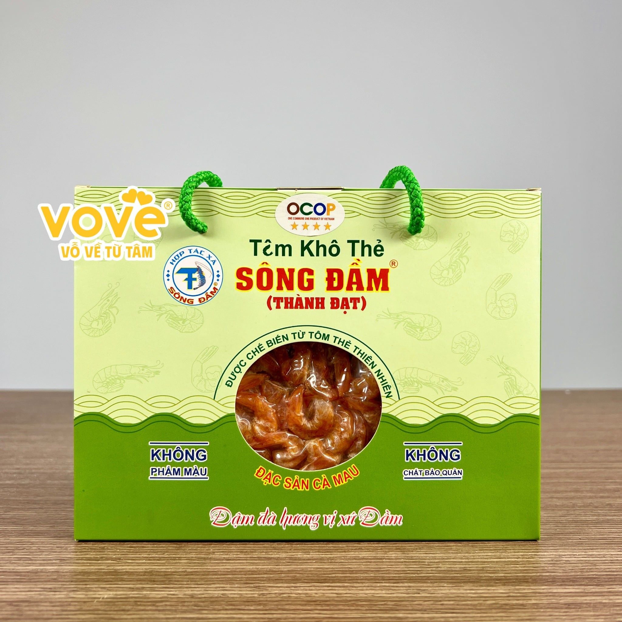 tom kho the ca mau thien nhien loai dac biet 250gr