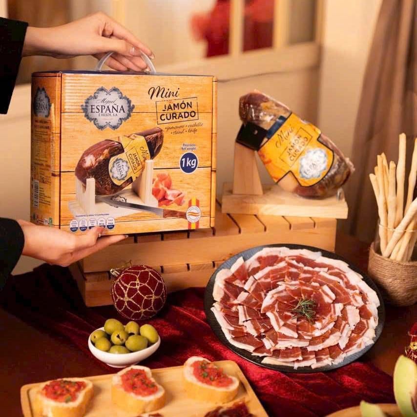 dui heo muoi espana tay ban nha mini 1kg