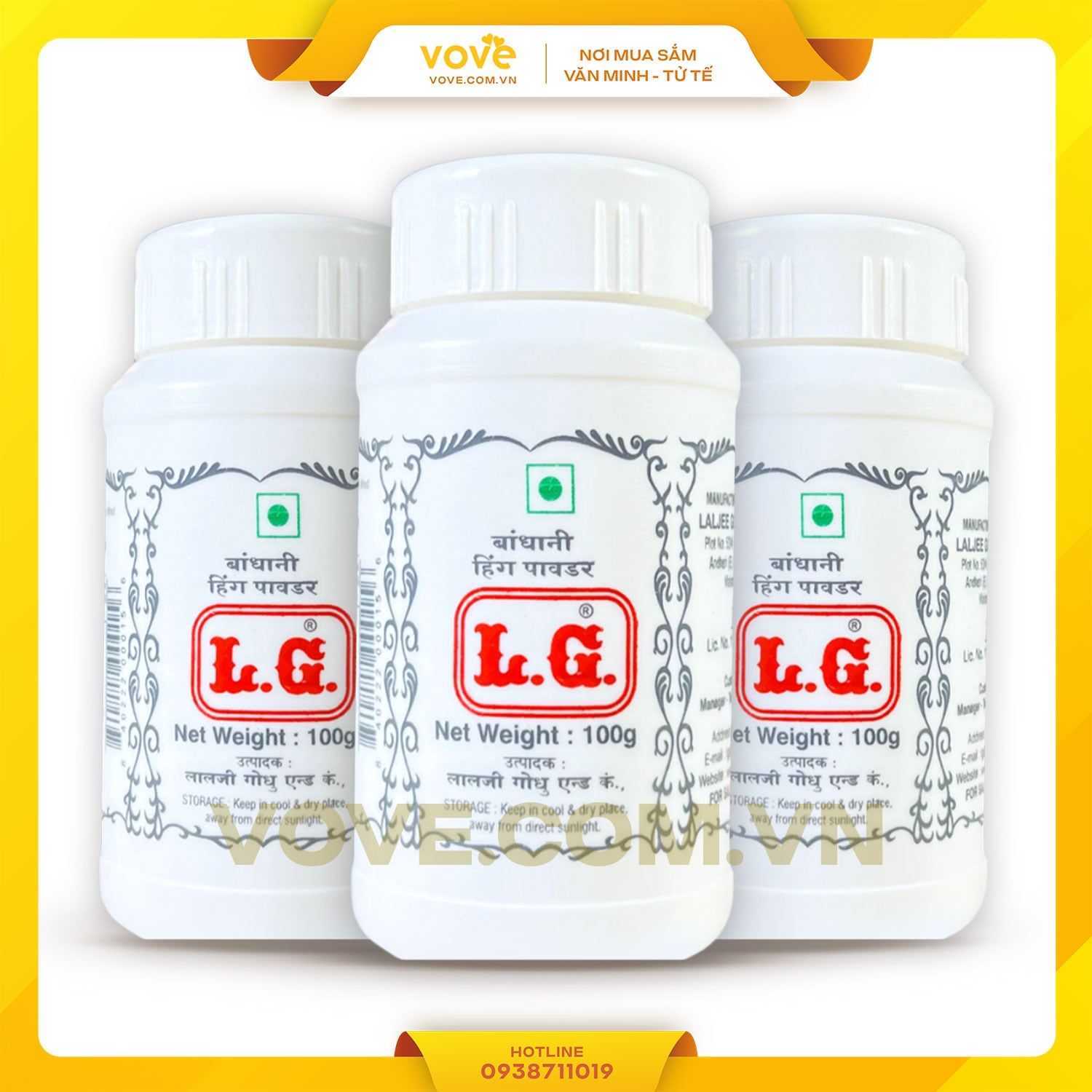 tong hop gia vi don an do goi 100g