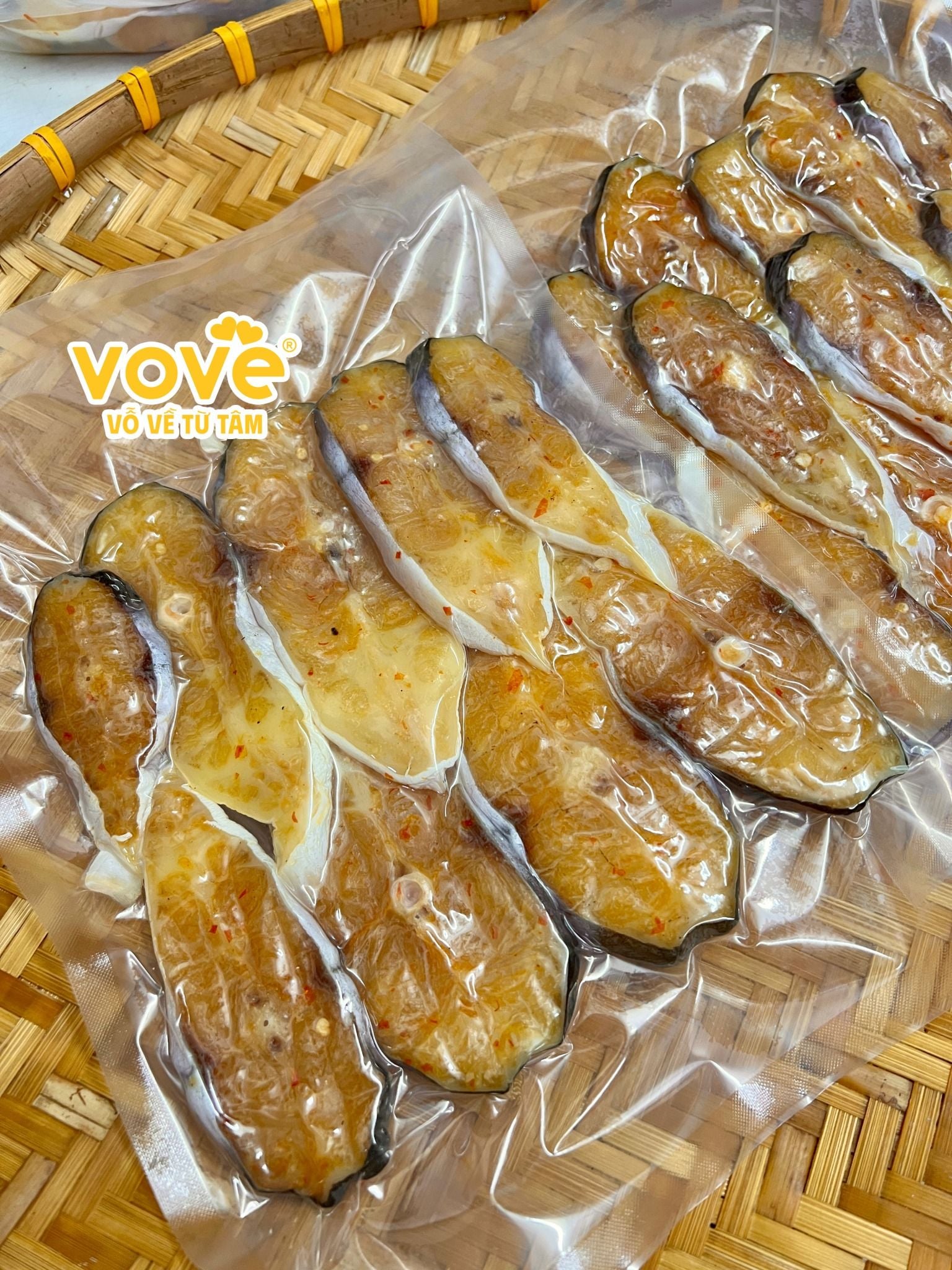 kho ca dua cat khuc uop san gia vi 500gr