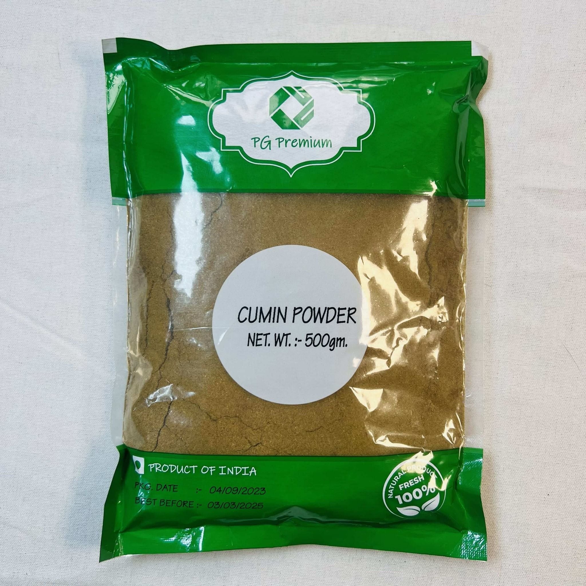 bot thi la an do singh pg cumin powder 500gr