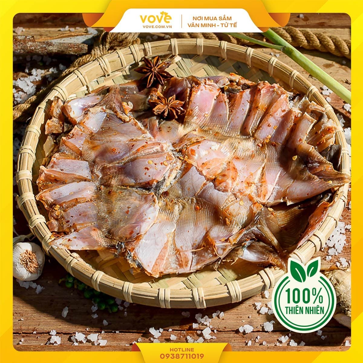 kho ca duoi vung tau 1 nang 500gr