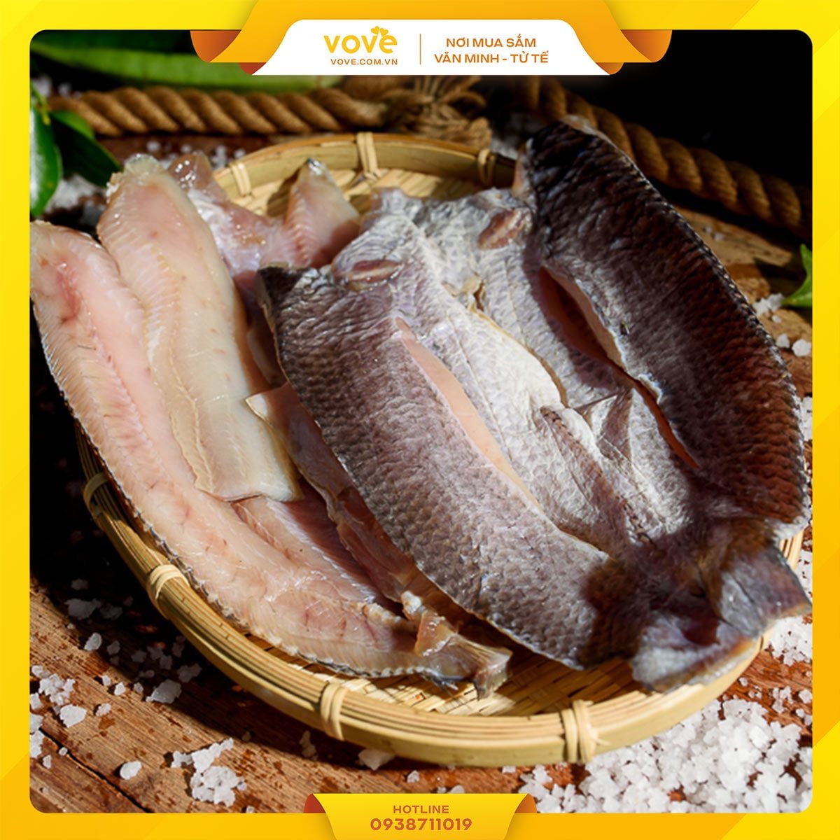 kho ca loc ca mau dong thap loai 1 nang 500gr