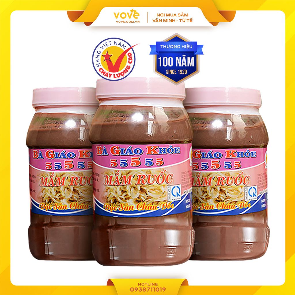 Mắm Ruốc Bà Giáo Khỏe Châu Đốc, 500gr