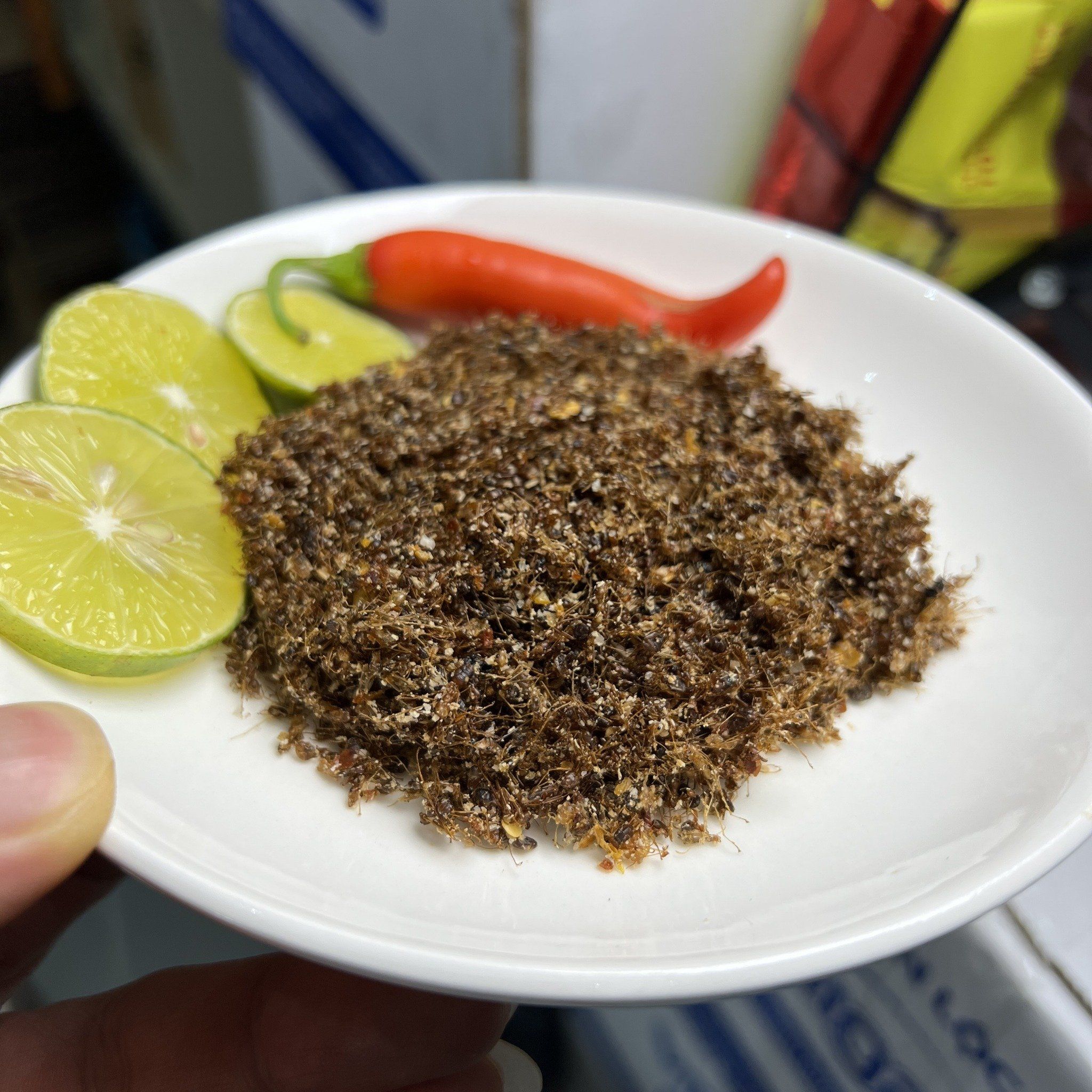 Đặc sản muối kiến vàng đặc sản gia lai krong pa