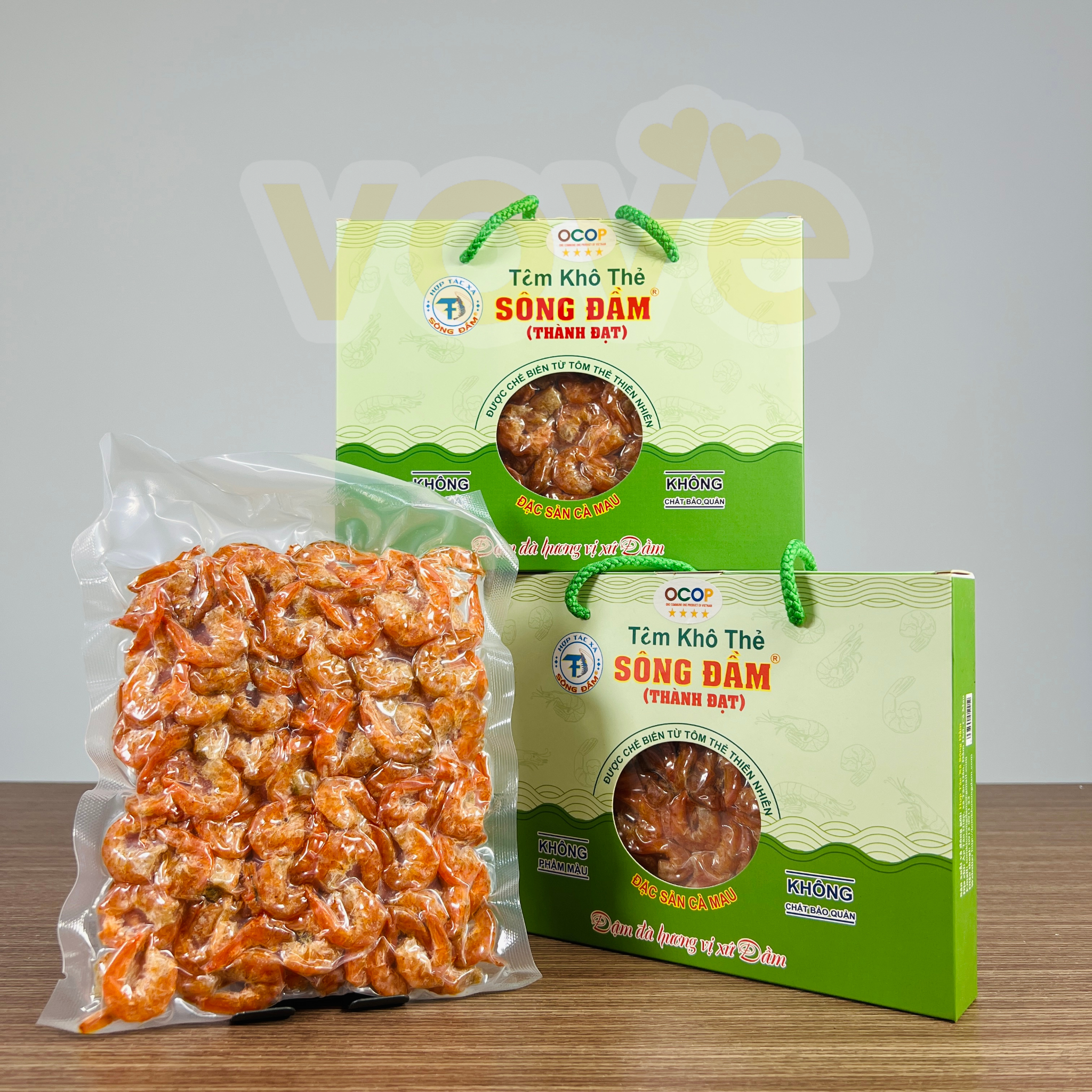 tom kho the ca mau thien nhien loai dac biet 250gr