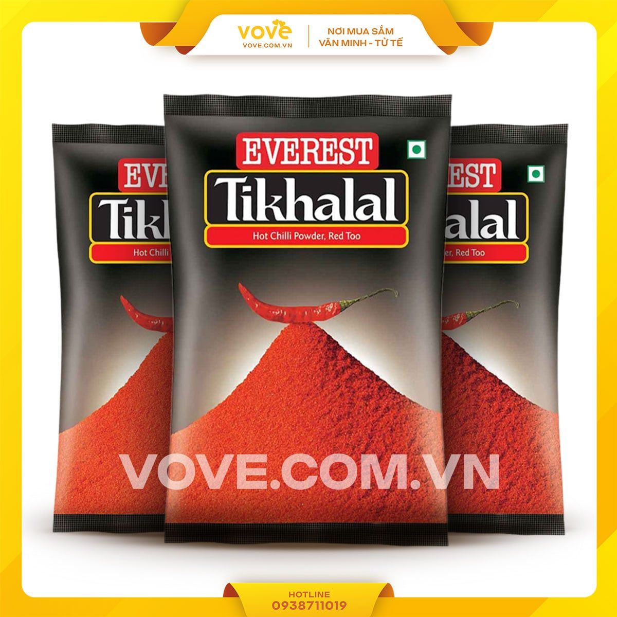 tong hop gia vi don an do goi 100g