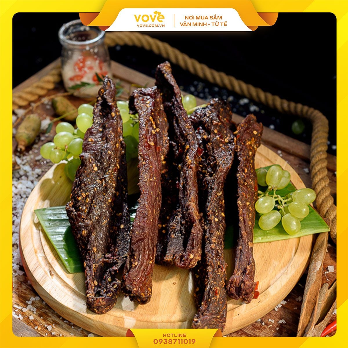 kho bo campuchia loai cay thanh 500gr