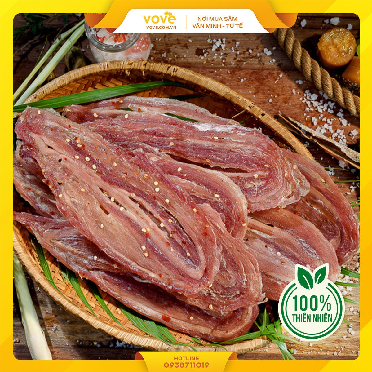 kho ran campuchia ran tu nhien 500gr