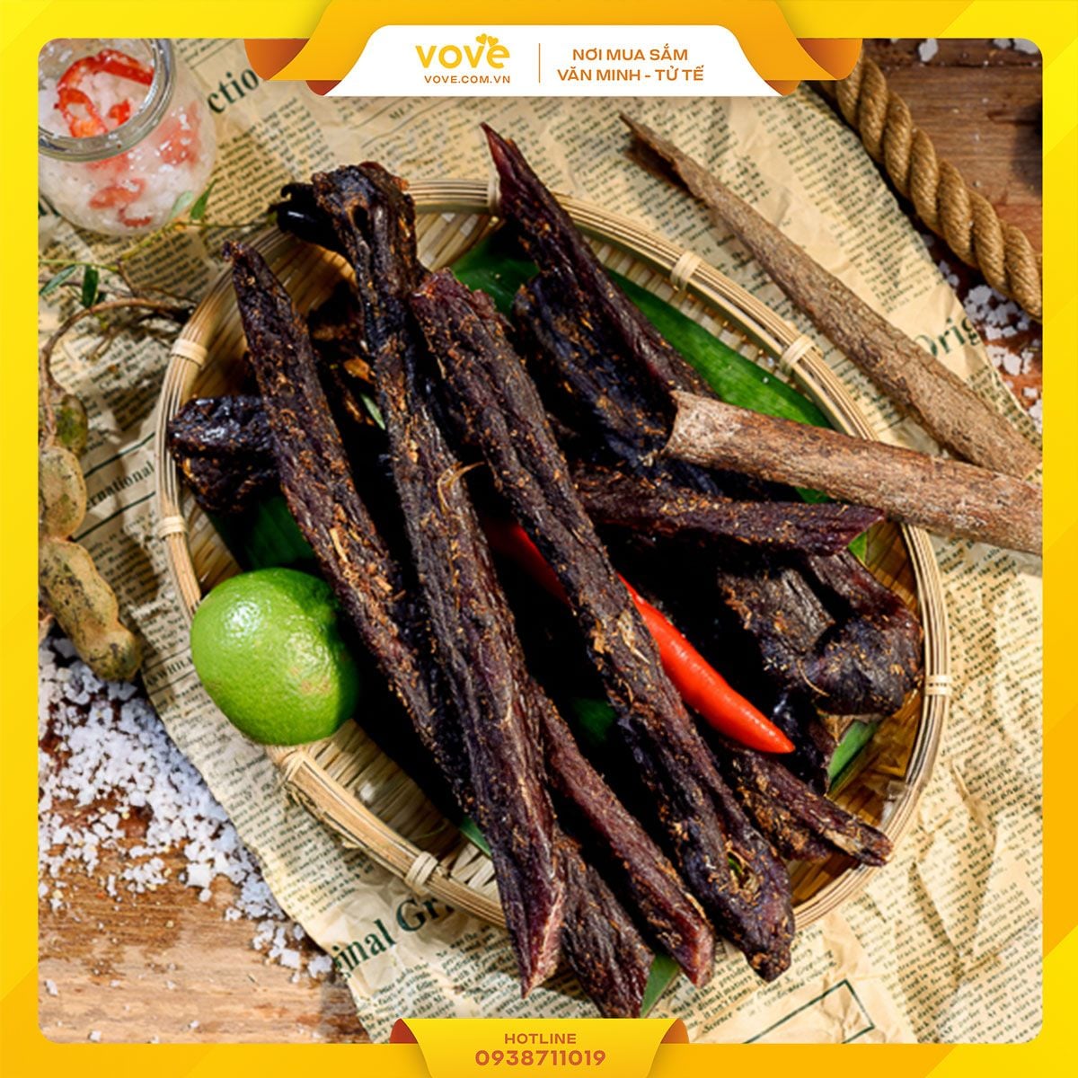 kho trau siem riep campuchia 500gr