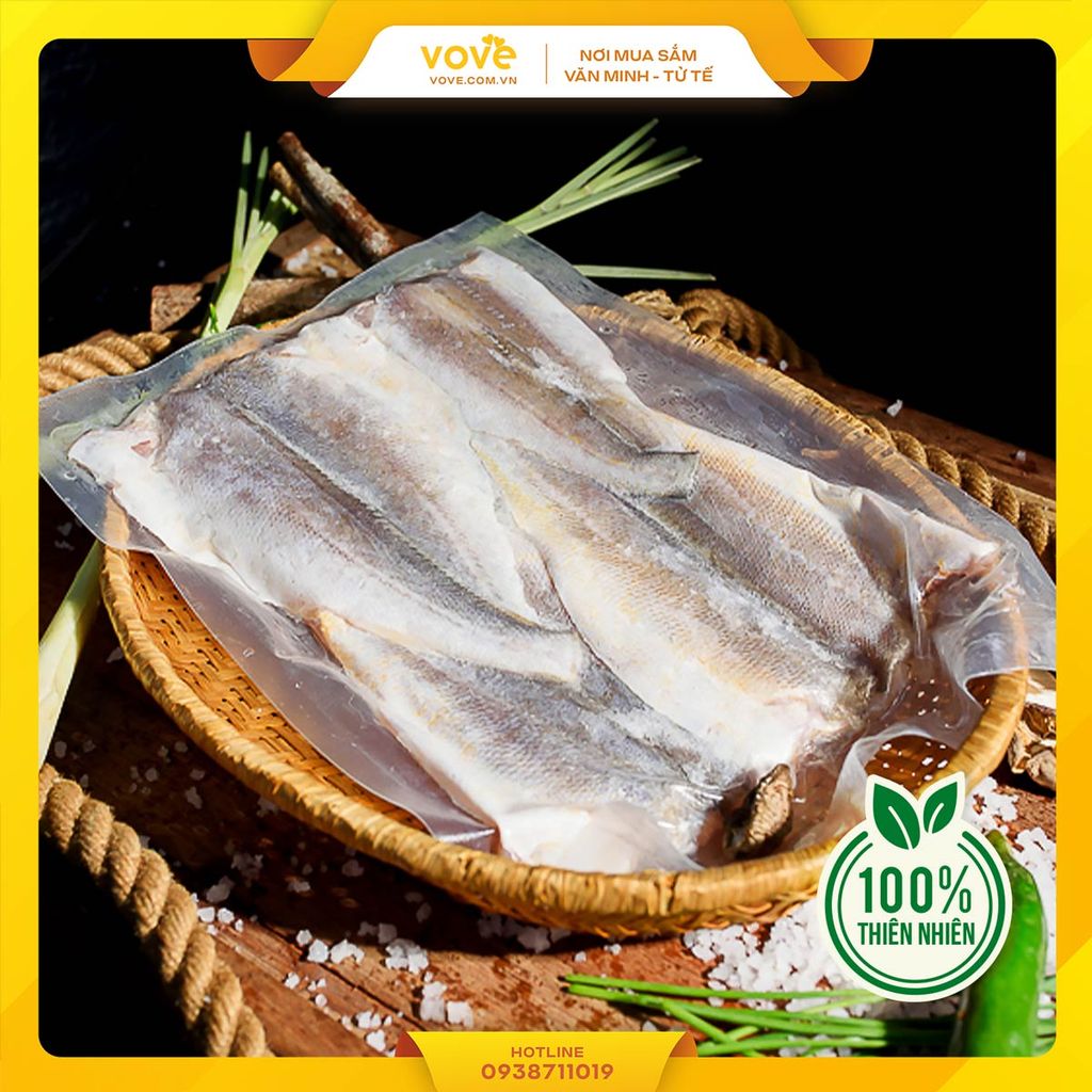 Khô cá Đù 1 nắng loại Xẻ, Lớn 1 kg