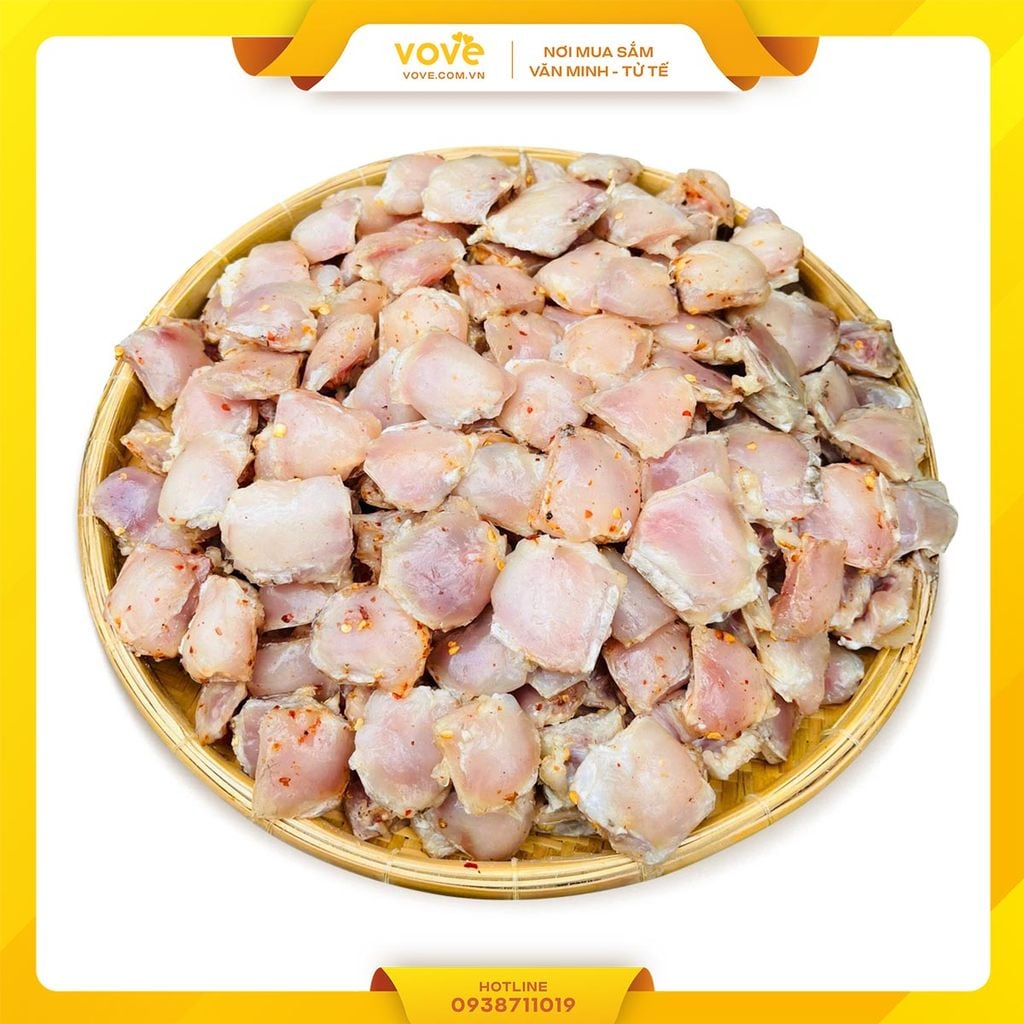 Khô gò má cá Lóc loại đặc biệt 500gr