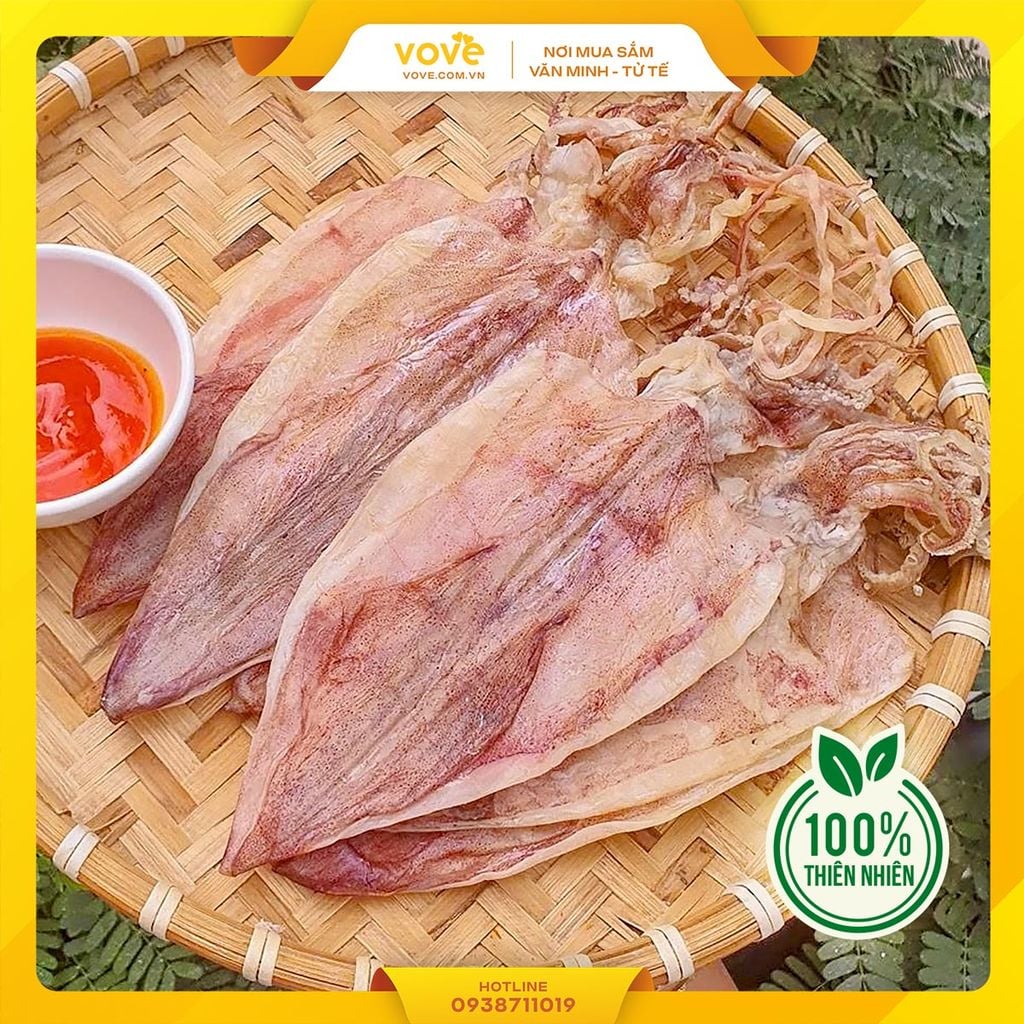 Mực khô Phú Quốc loại 18-20 con/kg, 1kg