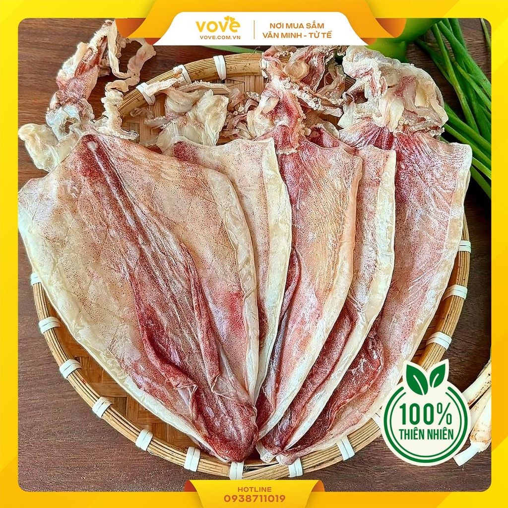 Khô Mực câu Phú Quốc loại 10-15 con/ kg, 1kg