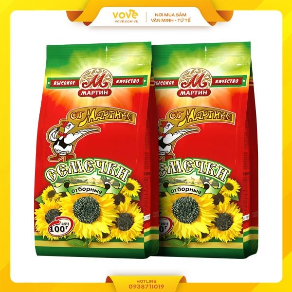  Hạt hướng dương Con vịt Martin Nga 100gr 