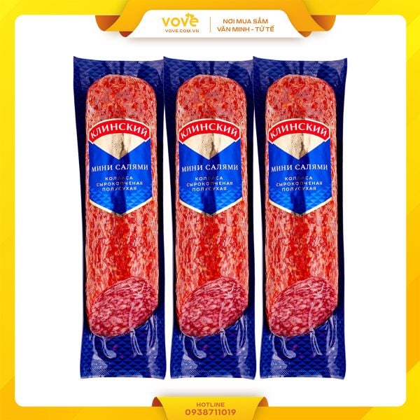  Xúc xích khô Salami Nga cây 300gr 