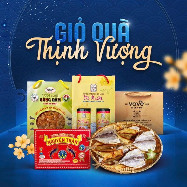  COMBO GIỎ QUÀ TẾT - THỊNH VƯỢNG 