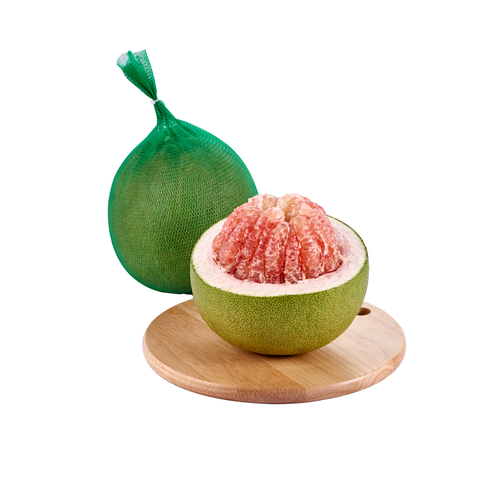 Bưởi hồng da xanh túi lưới (size vừa)