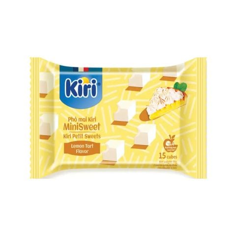 Phô mai viên Kiri vị chanh 15C 78GX15