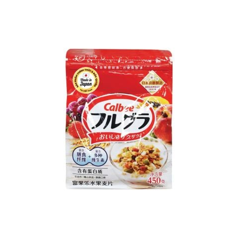 Ngũ cốc trái cây Calbee 450g/T6(csm)
