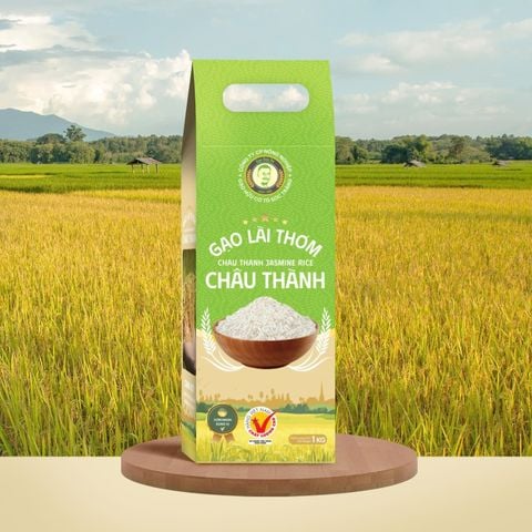 Gạo lài thơm - Châu Thành 1 kg (csm)