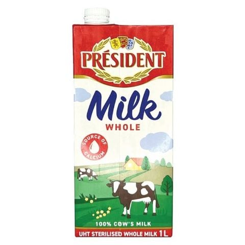 Sữa President Full Cream 3.5% 1L (csm)