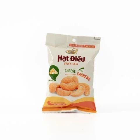 Hạt Điều Vị Phô Mai Túi Snack 40G T100