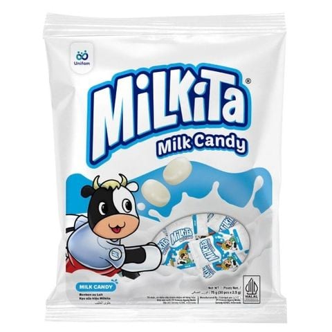 Kẹo sữa hiệu Milkita 75g/T30