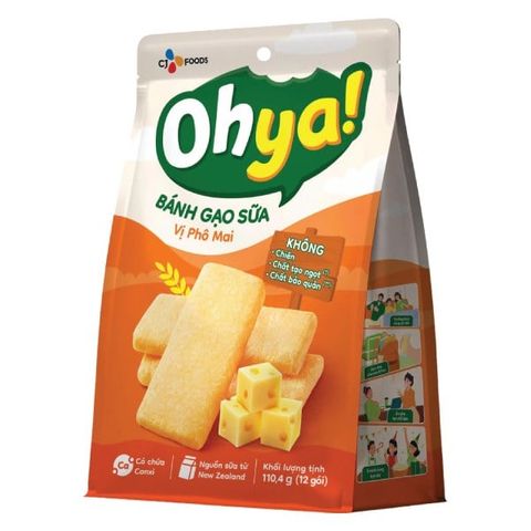 Bánh gạo sữa vị phô mai 110,4g/T24