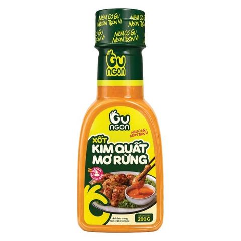 Xốt kim quất mơ rừng GUNGON 200g/T24(chai)