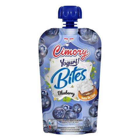 Sữa Chua vị Việt Quất với thạch dừa hiệu Cimory 120g/T36