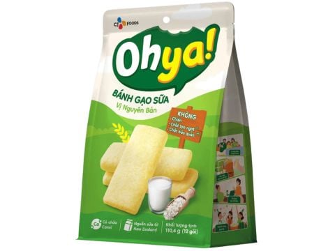 Bánh gạo Sữa vị nguyên bản 110,4g/T24
