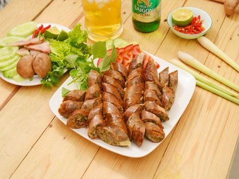 Dồi sụn Phố cổ nướng than hoa 460g T20