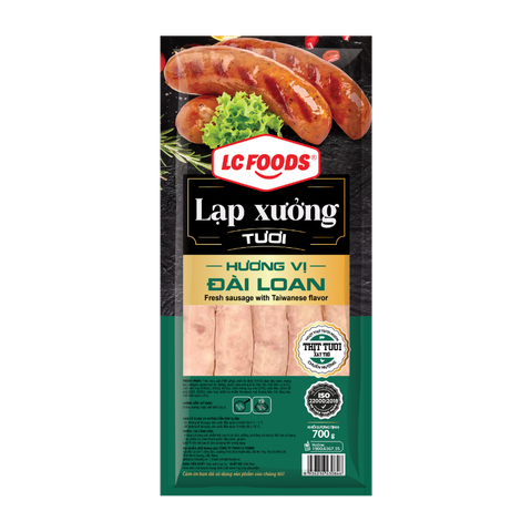 Lạp xưởng tươi hương vị Đài Loan 700g T28